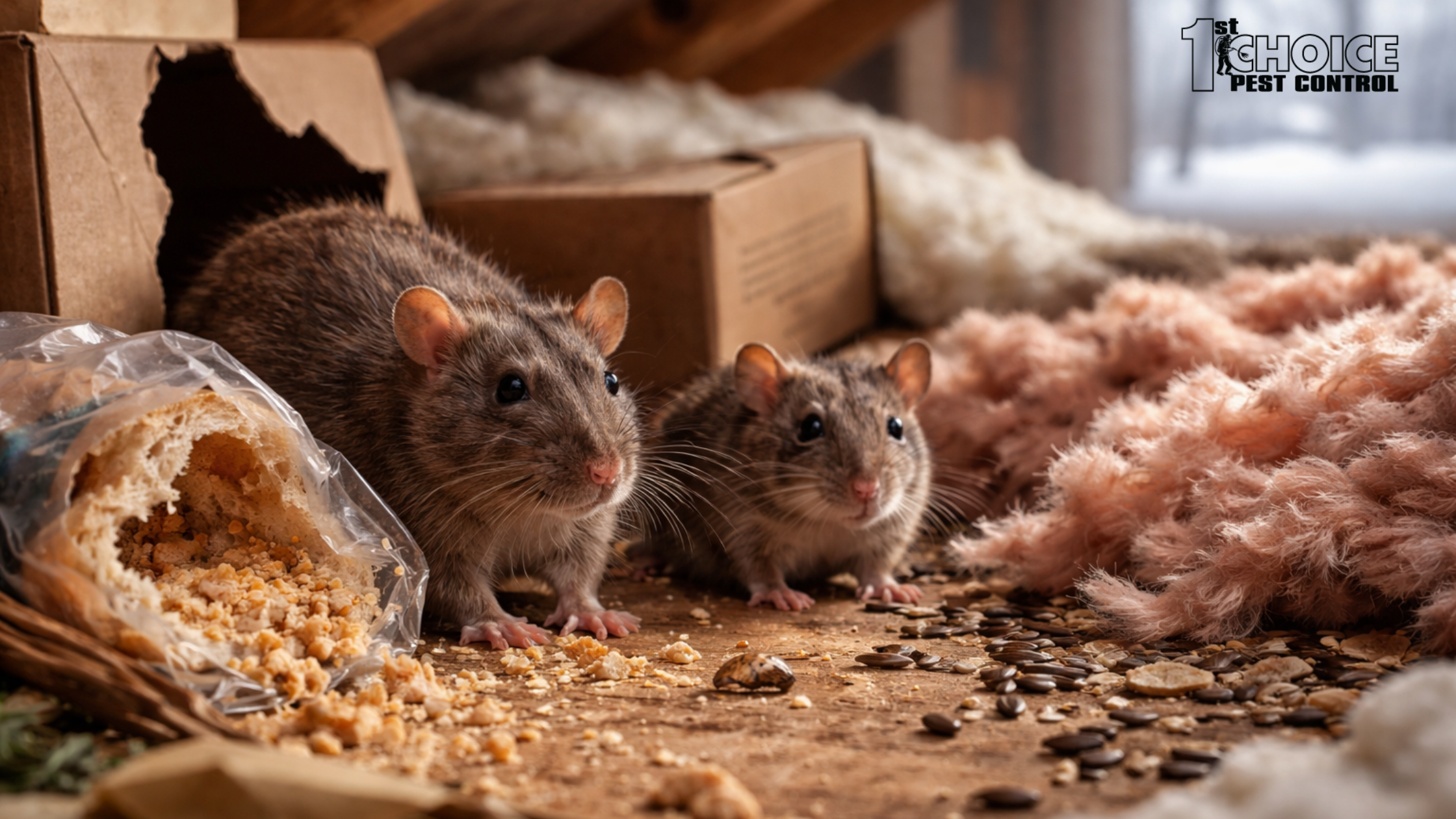 Top Signs of Winter & Early Spring Rodent Infestation